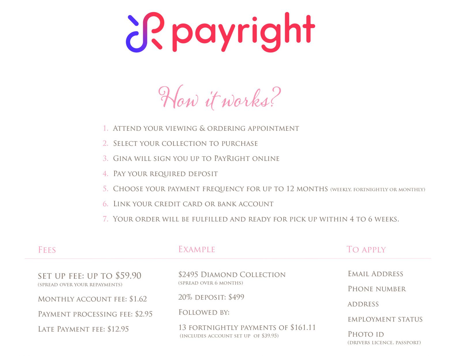 payright payment options