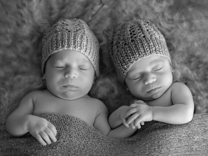 newborn twin boys